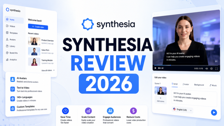 Synthesia Review 2026: The Best AI Video Tool for Corporate Teams?