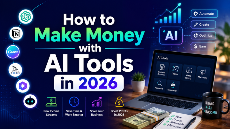 How to Make Money with AI Tools in 2026: 8 Real Income Opportunities