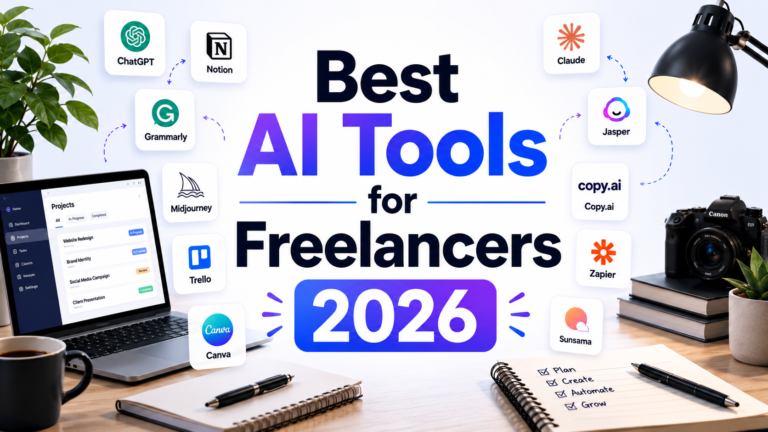 Best AI Tools for Freelancers 2026: Work Faster, Earn More