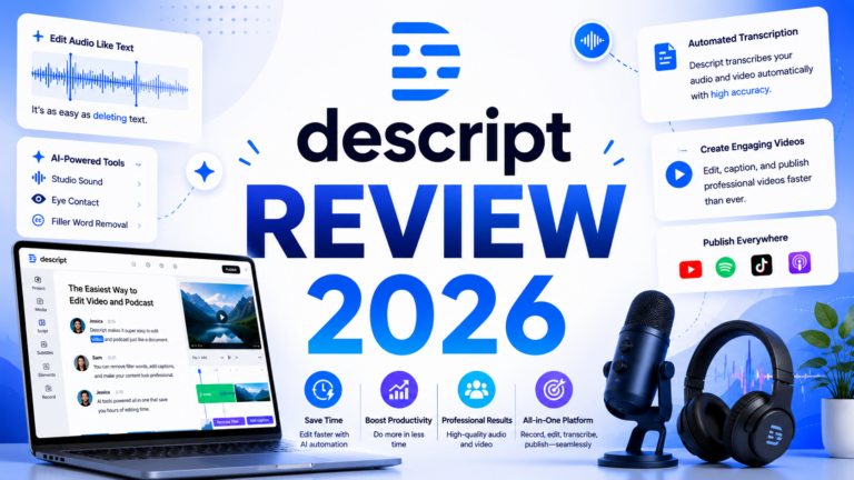 Descript Review 2026: The Editing Tool That Thinks Like a Writer