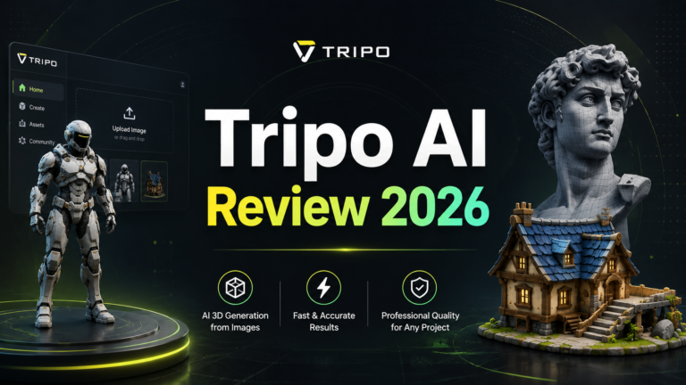 Tripo AI Review 2026: The Fastest AI 3D Generator?