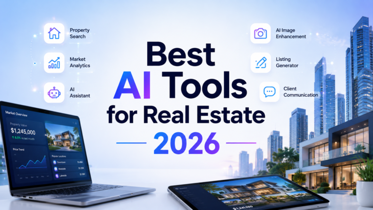 Best AI Tools for Real Estate 2026: The Platforms Agents Actually Use