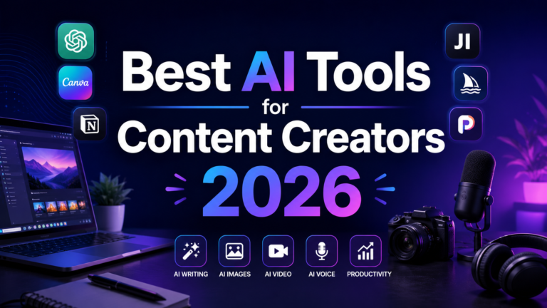 Best AI Tools for Content Creators 2026: The Platforms Actually Worth Using