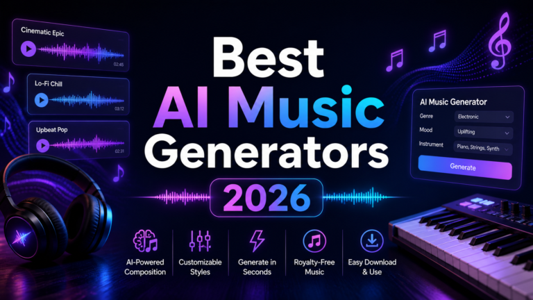Best AI Music Generators 2026: Ranked, Reviewed and Compared