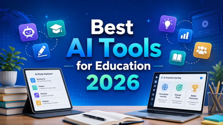 Best AI Tools for Education 2026: The Platforms Teachers Actually Use