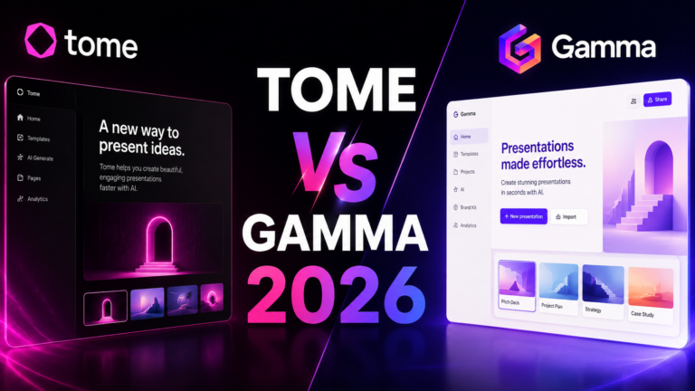 Tome vs Gamma 2026: Which AI Presentation Tool Actually Wins?