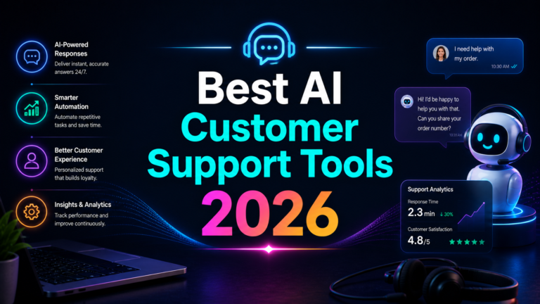 Best AI Customer Support Tools 2026: Ranked, Reviewed and Compared