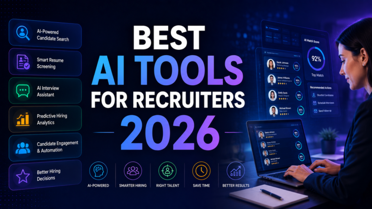 Best AI Tools for Recruiters 2026: Ranked by Someone Who Actually Worked in Recruiting