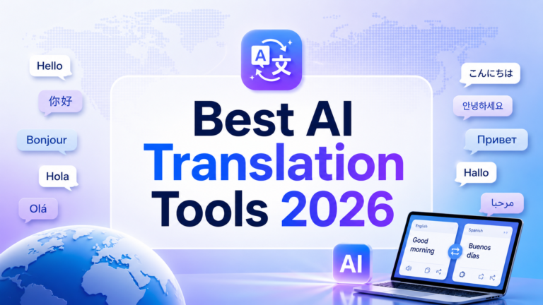 Best AI Translation Tools 2026: Ranked, Reviewed and Compared