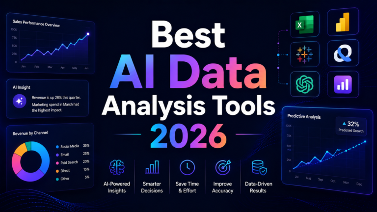 Best AI Data Analysis Tools 2026: Ranked, Reviewed and Compared