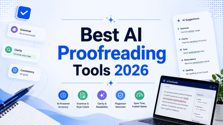 Best AI Proofreading Tools 2026: Ranked, Reviewed and Compared