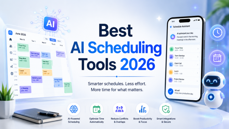 Best AI Scheduling Tools 2026: Ranked, Reviewed and Compared