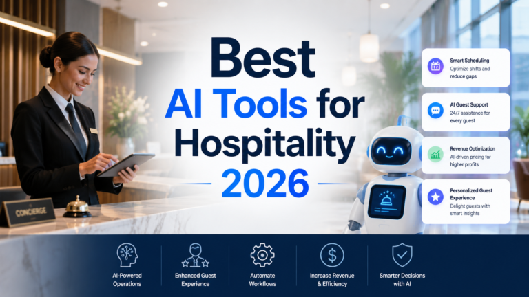 Best AI Tools for Hospitality 2026: Ranked, Reviewed and Compared
