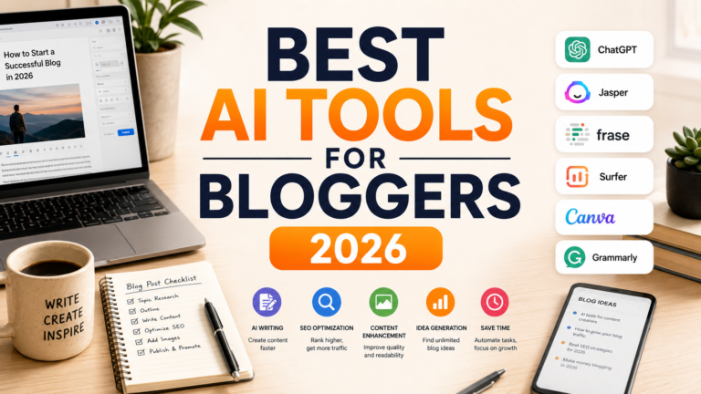 Best AI Tools for Bloggers 2026: The Stack That Actually Saves You Time