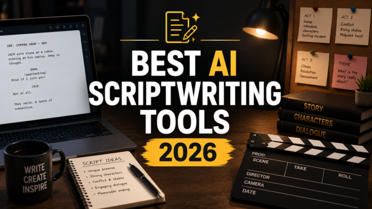 Best AI Scriptwriting Tools 2026: For YouTube, Film and Content Creators