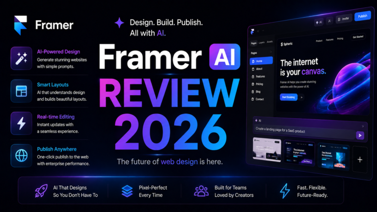 Framer AI Review 2026: The Website Builder That Actually Designs for You?