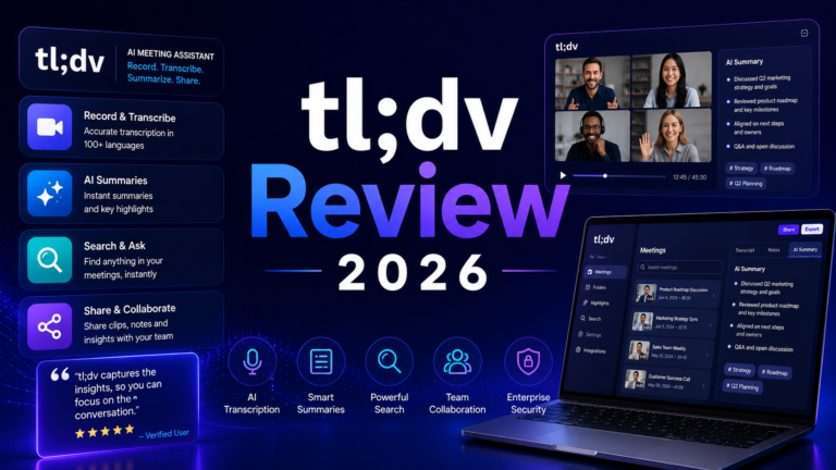 tl;dv Review 2026: The Best Free AI Meeting Assistant for Sales Teams?