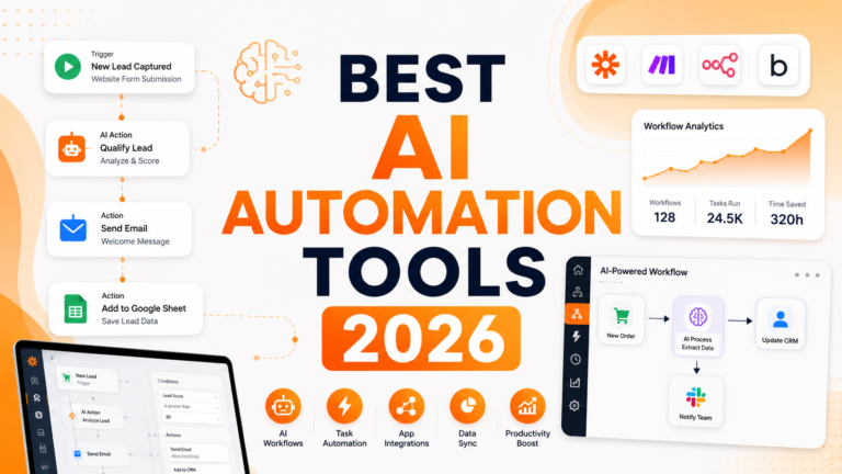 Best AI Automation Tools 2026: We Automated Real Workflows to Find Out What Actually Works