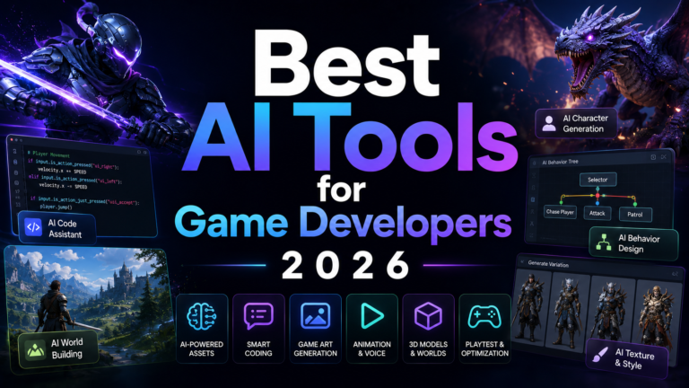 Best AI Tools for Game Developers 2026: The Full Asset Pipeline