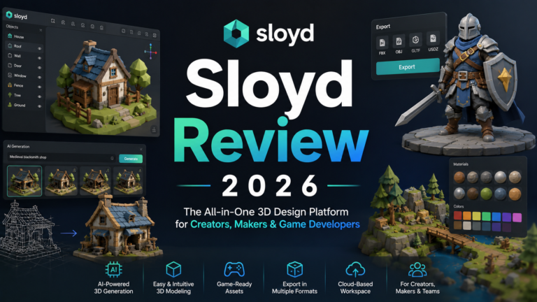 Sloyd Review 2026: The AI 3D Tool Built for Game-Ready Assets?