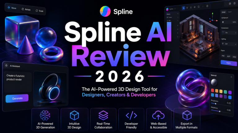 Spline AI Review 2026: The Best Tool for Interactive Web 3D?