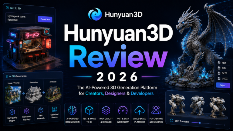 Hunyuan3D Review 2026: The Best Open-Source AI 3D Generator?
