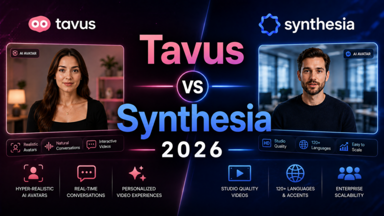 Tavus vs Synthesia 2026: Personalized Video vs Enterprise Avatars