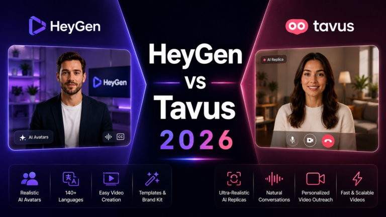 HeyGen vs Tavus 2026: Which AI Video Tool Fits Your Team?