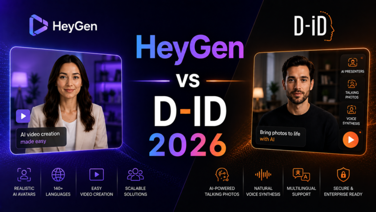 HeyGen vs D-ID 2026: Realistic Avatars or Cheap Talking Photos?