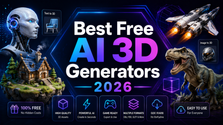 Best Free AI 3D Generators 2026: What You Can Actually Make Without Paying